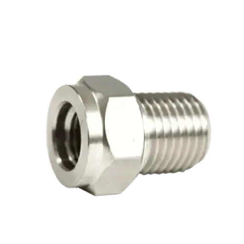 Adapter 3/8-24 Female to 1/4 Stainless Steel 3/8 to 1/4 inch