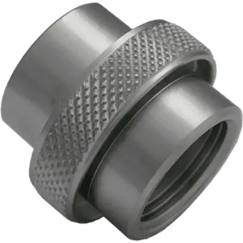 Adapter DIN G5/8 to 3/4 inch chrome, O2 230bar connector.