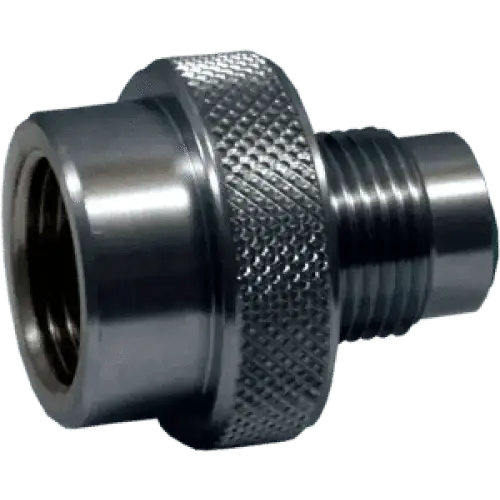 Adapter M 26 female to G 5/8 male 230 bar chrome.