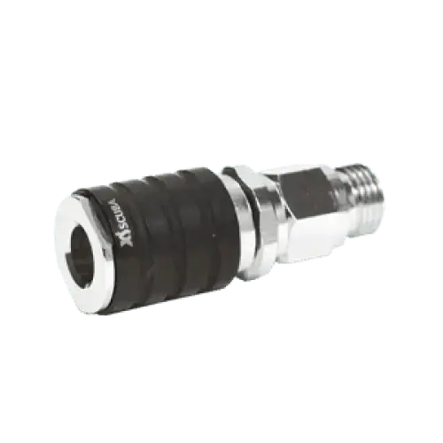 Adapter ScubaPro QD chrome 9/16 inch scuba accessory.