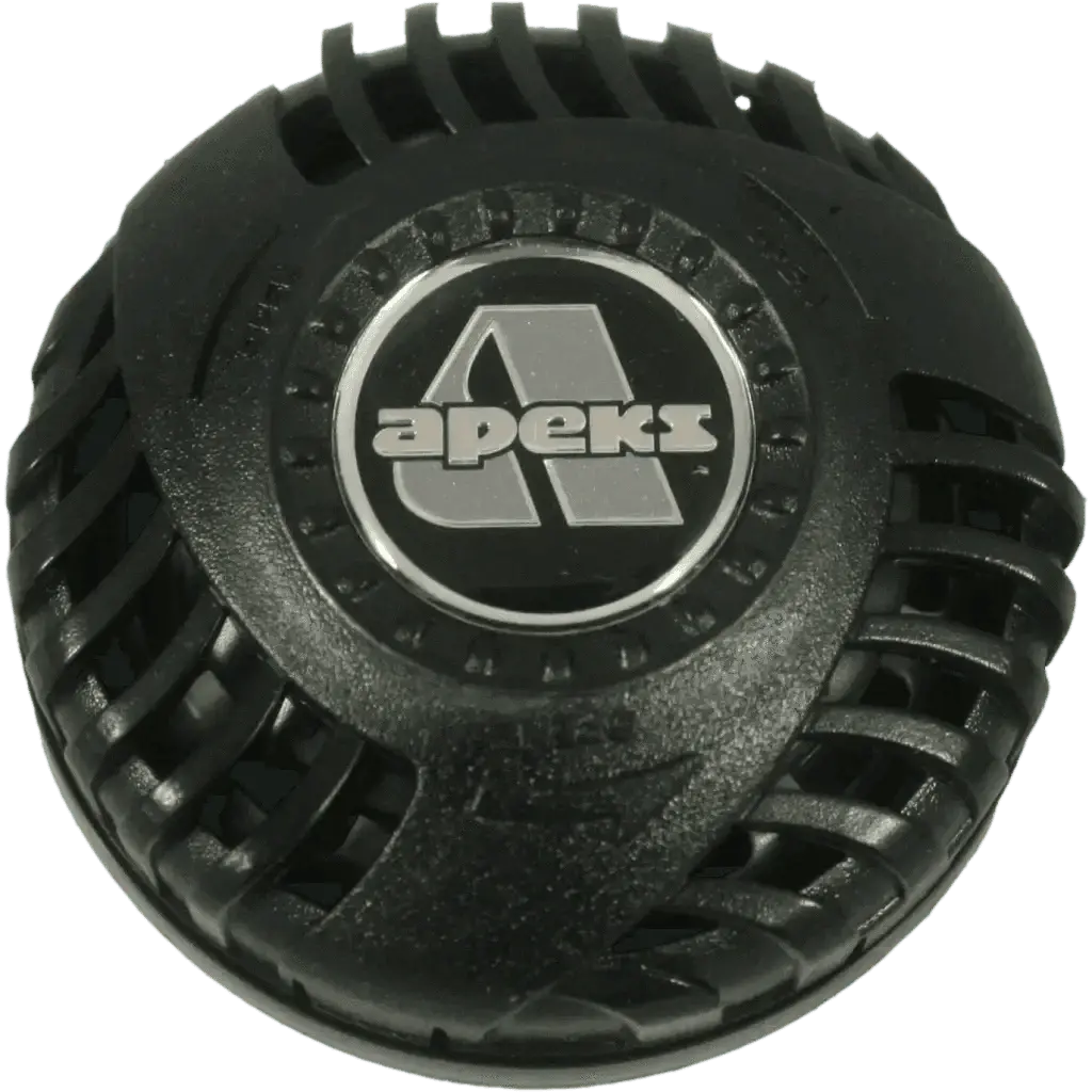 Apeks Low Profile Dump Valve AP0704 black