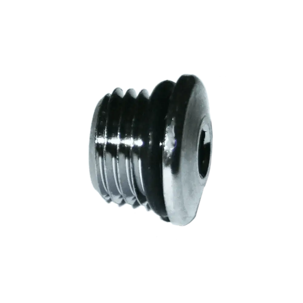Blanking Plug HP 7/16 chrome 7/16