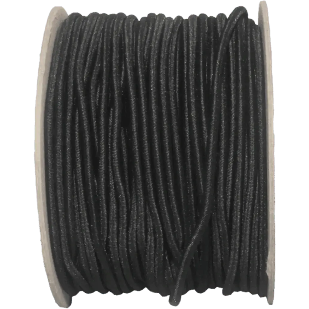 Bungee Cord 3mm black 3mm/1m