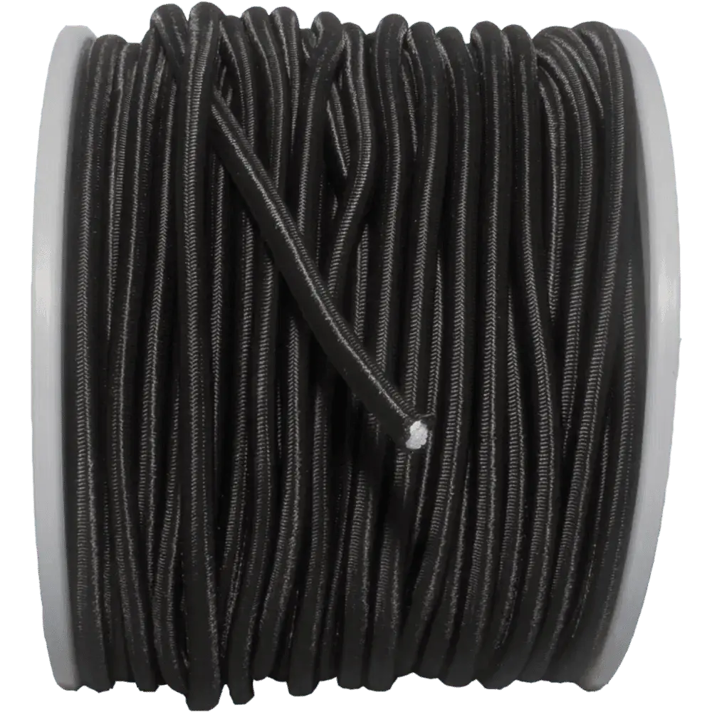 Bungee Cord 8mm black Bungee Cord 8 mm 1 m