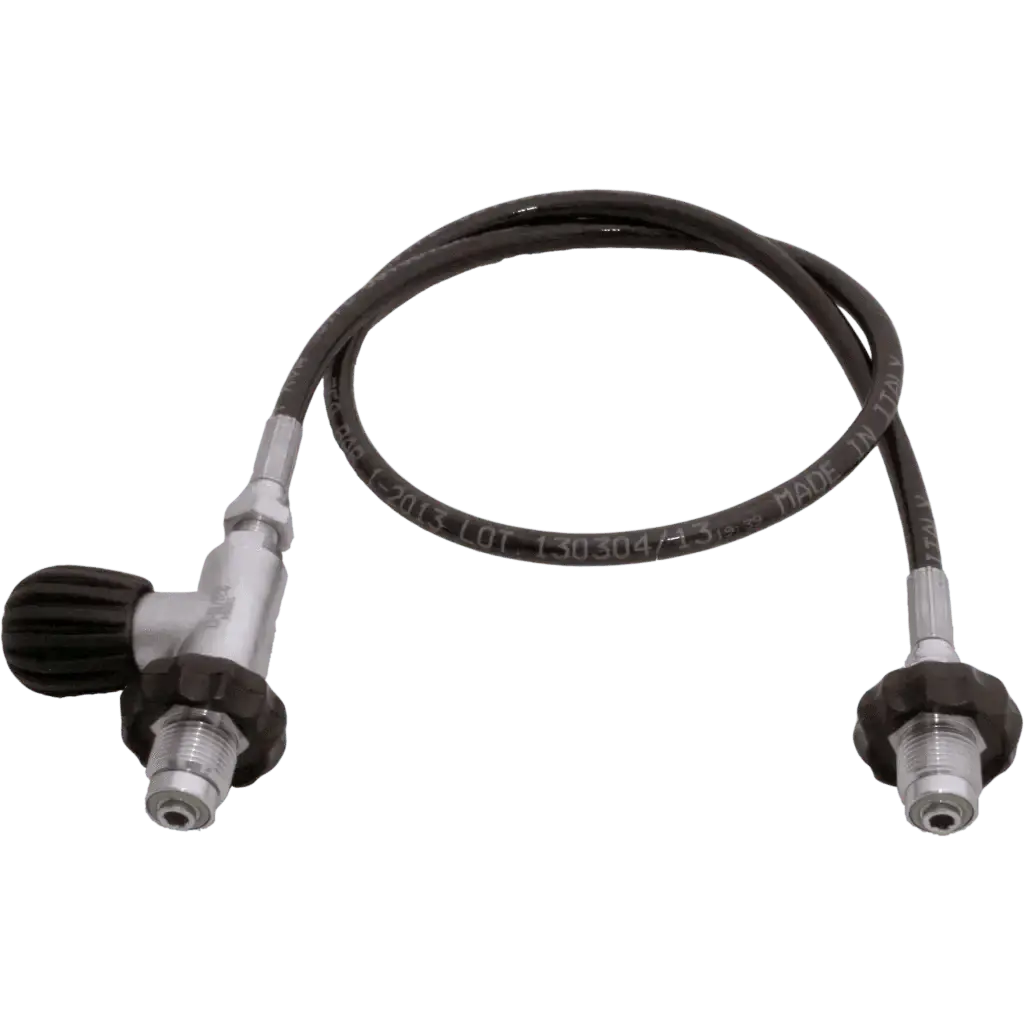 Decanting Hose black 1m G5/8