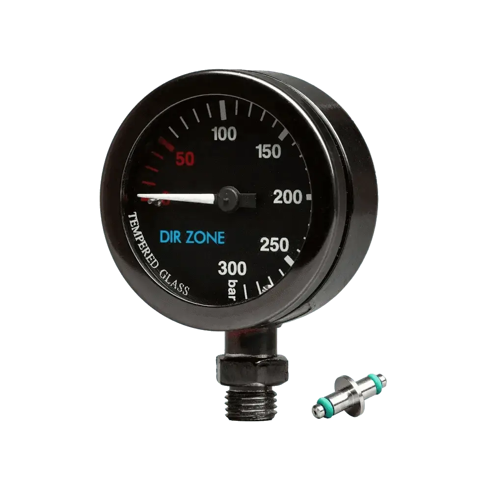 DIR ZONE SPG 52mm 240bar black-chromed schwarz 52mm