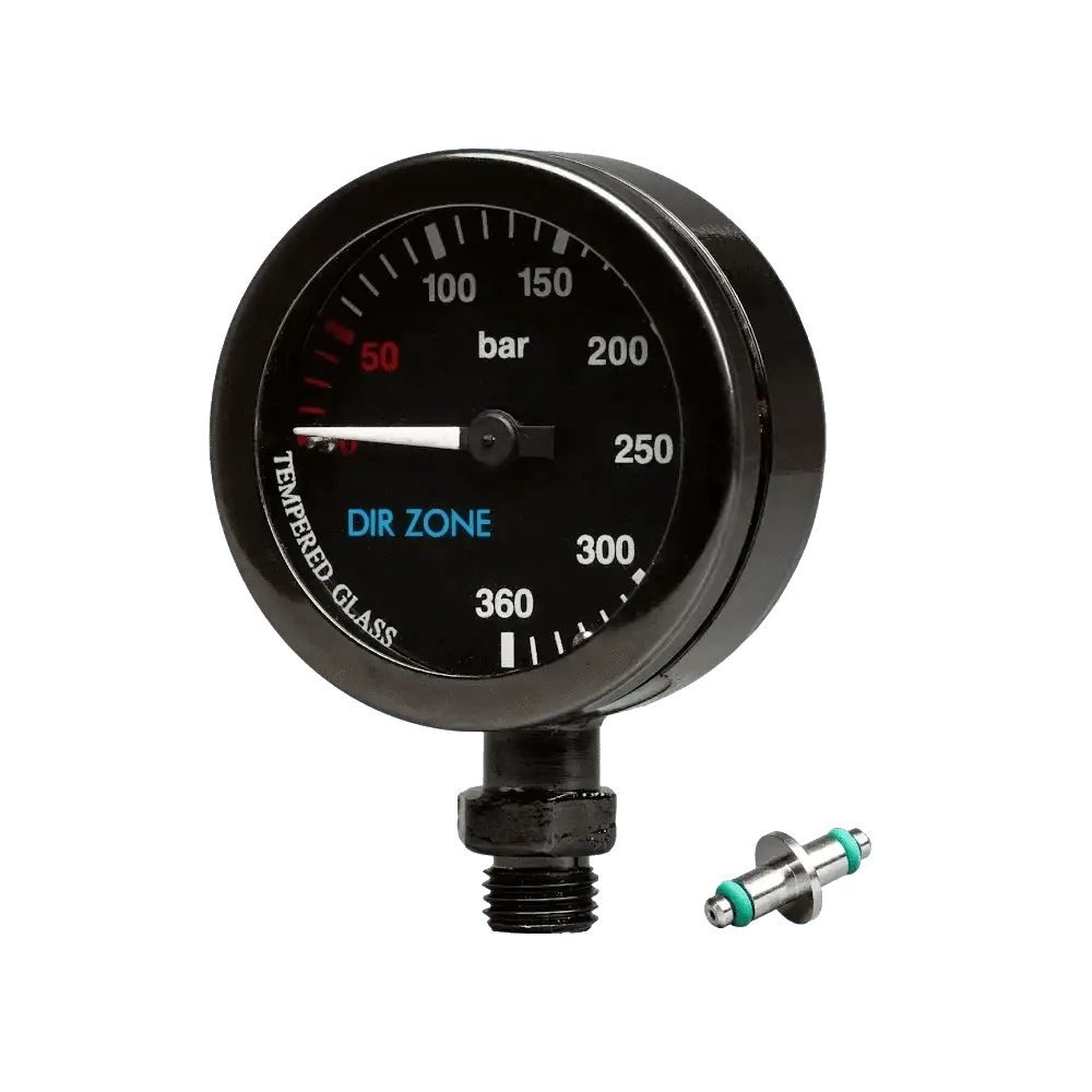 DIR ZONE SPG 52mm 288bar black-chromed black 52mm