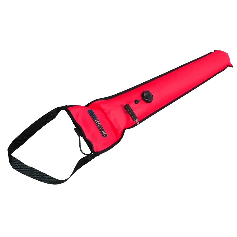 DIRZONE alert marker 122cm with duckbill small OPV orange