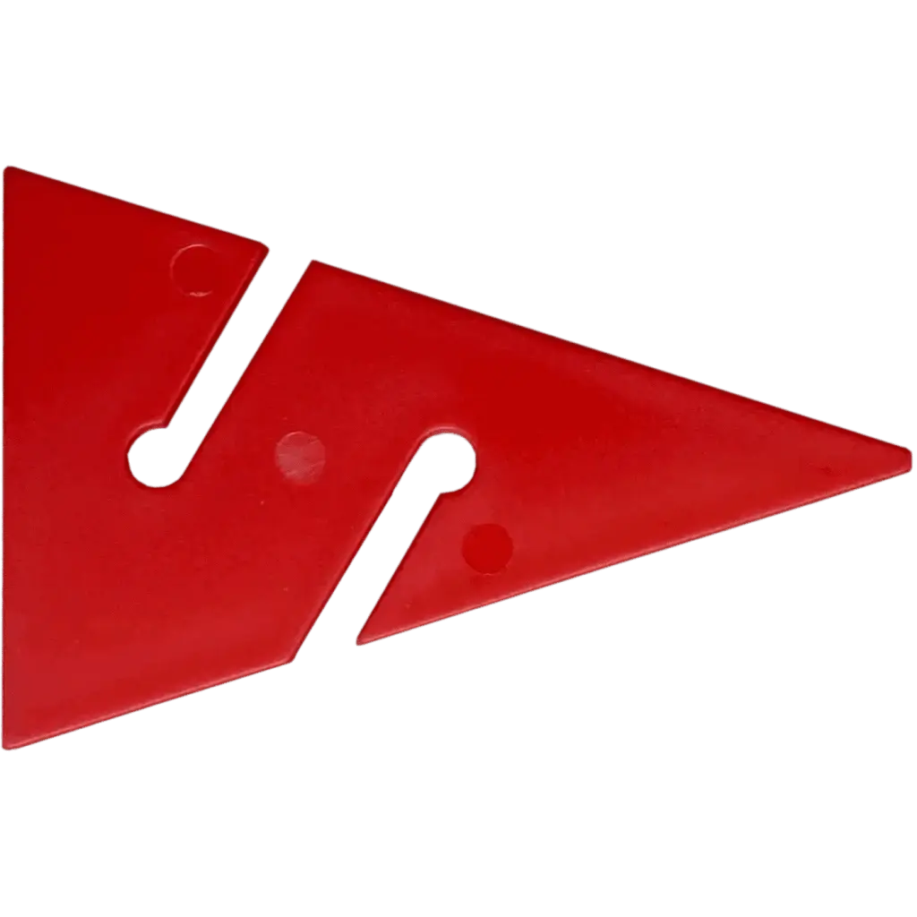 DIRZONE Cave Arrow red 90 mm 10 Pcs. red 90mm