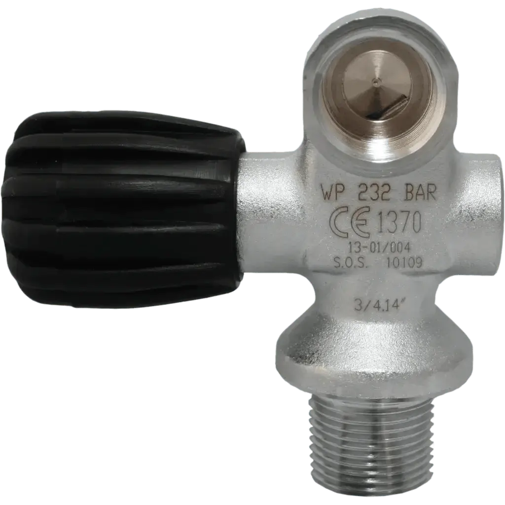 DIRZONE Mono Valve NPSM 3/4 232 Bar matt chrome NPSM3/4 G5/8
