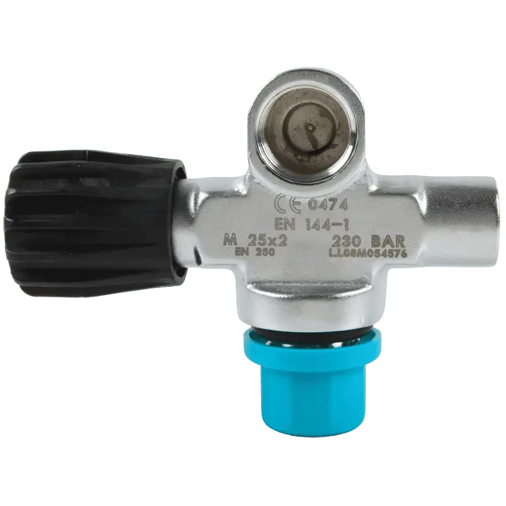 DIRZONE Valve 232 bar right extendable matt chrome M25x2