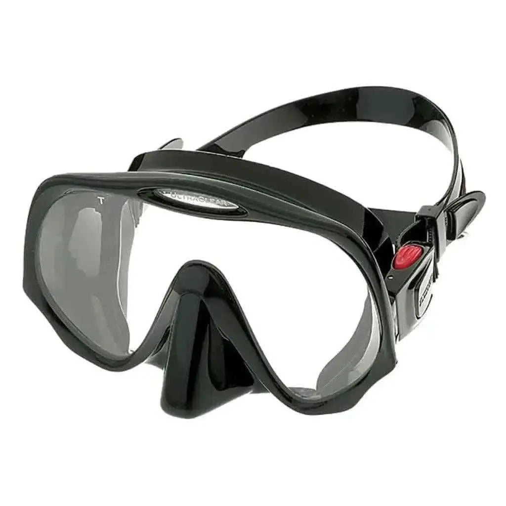 Frameless Mask, Black, wide vision field, hydrodynamic design