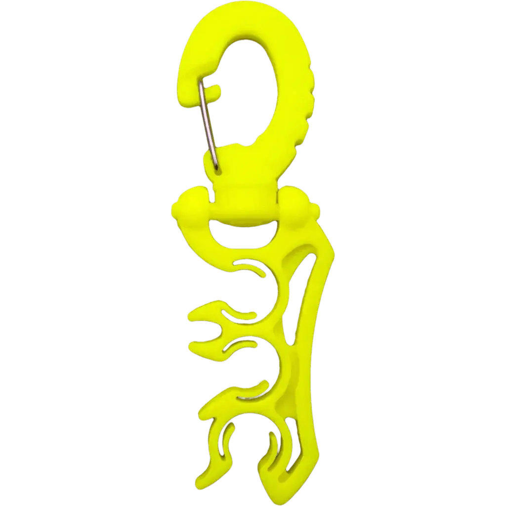 Hose Holder yellow 3x yellow