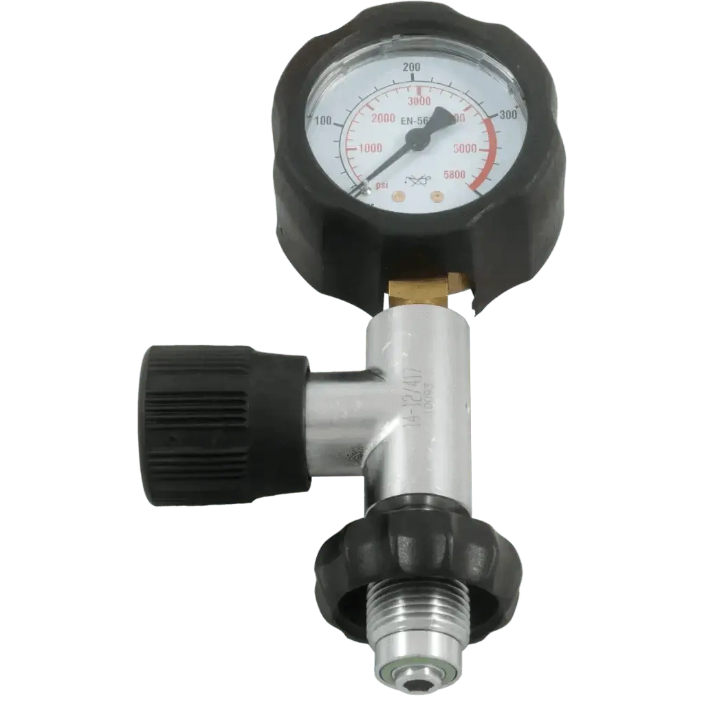 HP Gauge 300 bar G5/8 black G 5/8