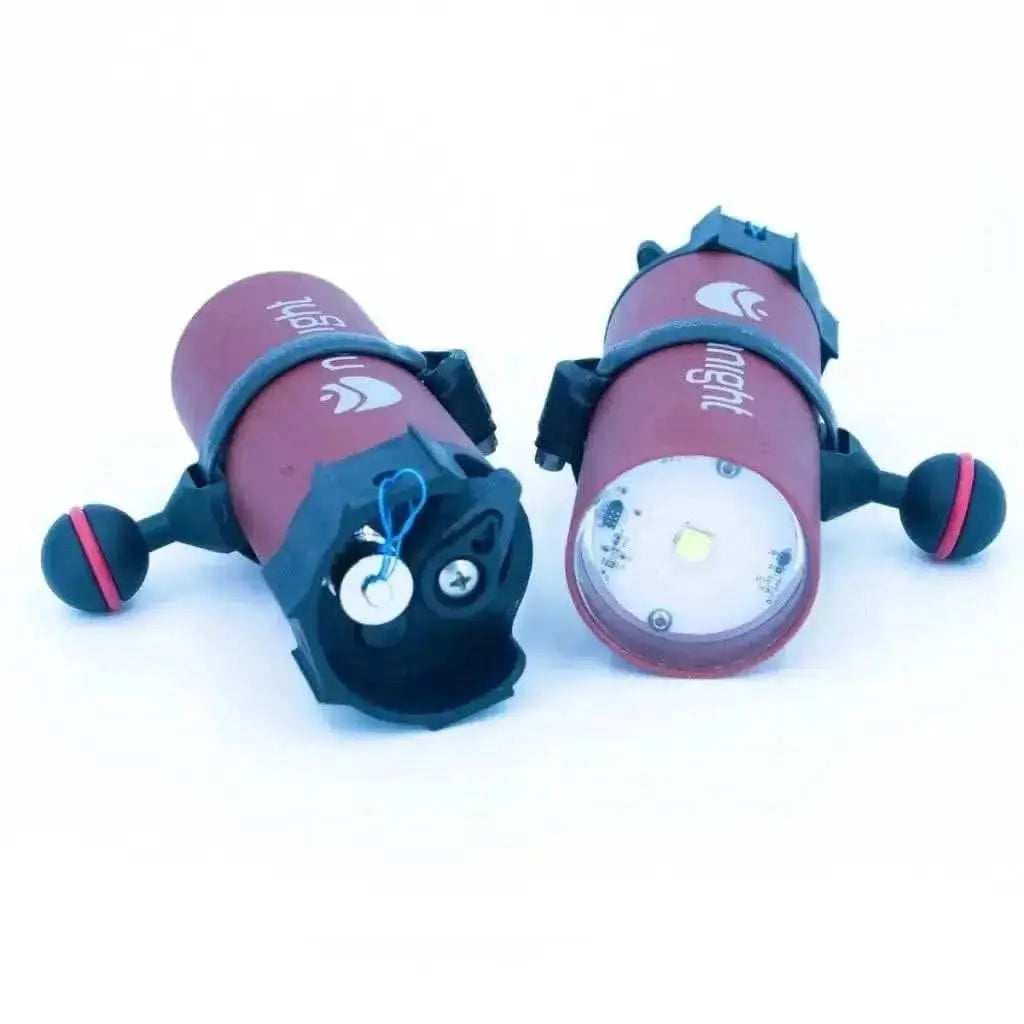 nanight Video Dual Videolampe Tauchlampe - Tauchwerkstatt.eu