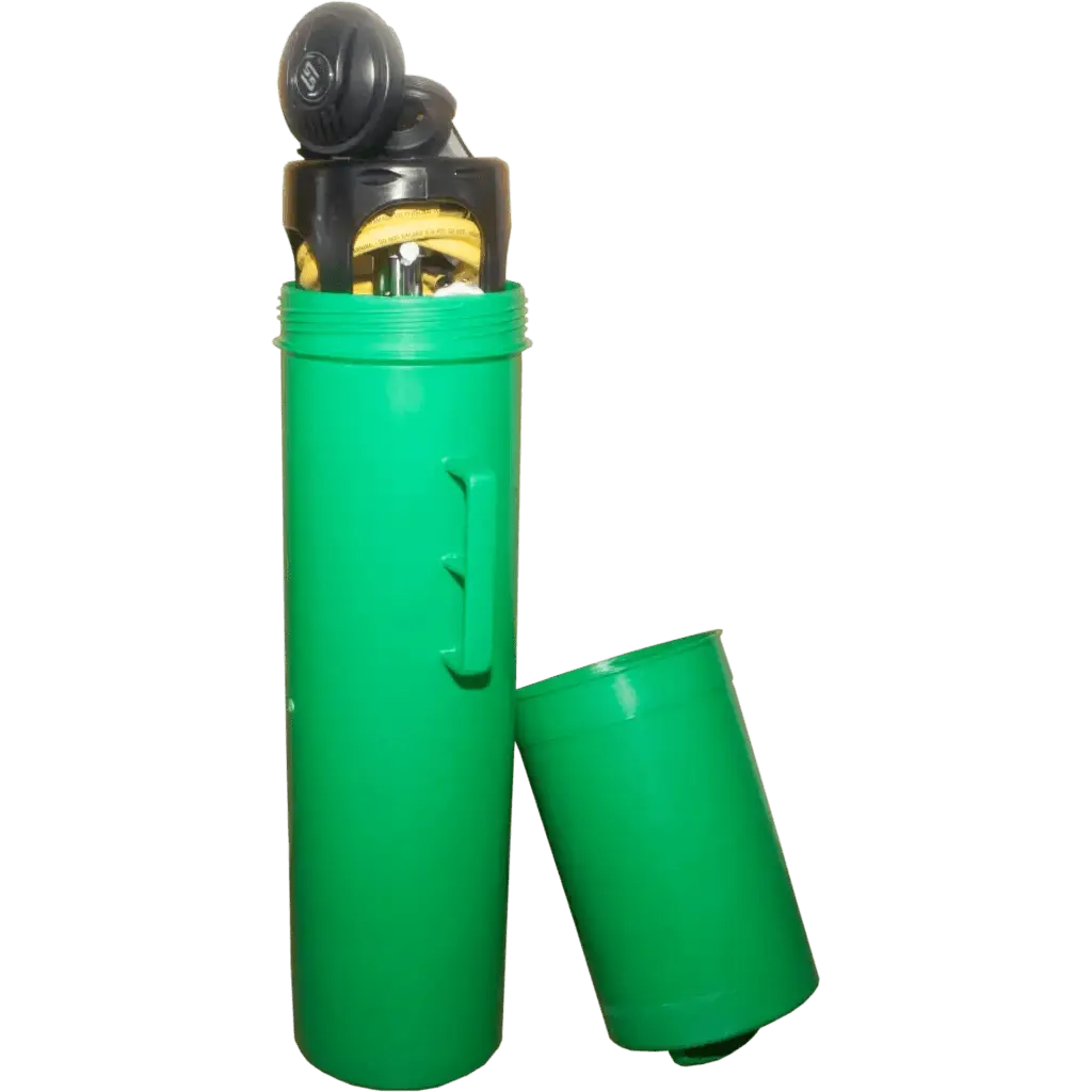 SOS Oxygen Rescue Kit complete Steel 5 l green/white 5l