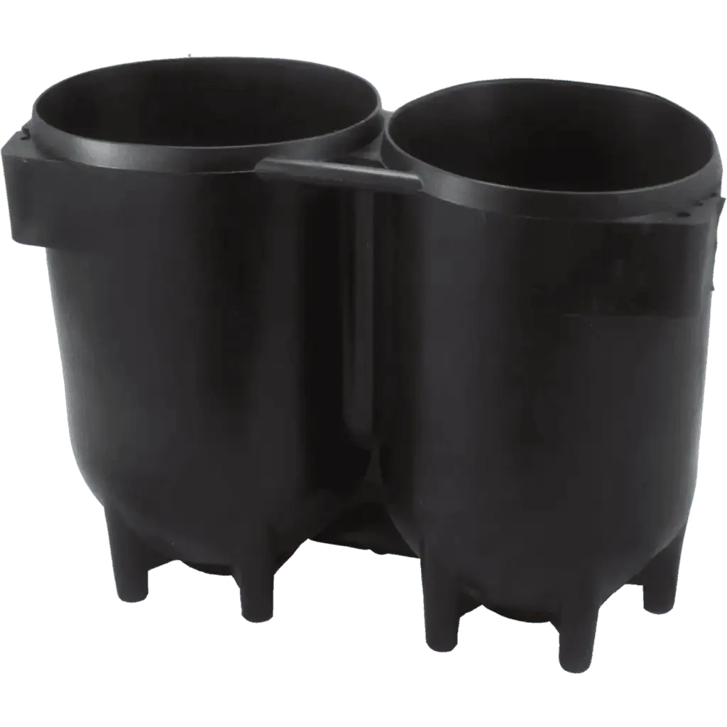 Tankboot Double 140 mm for Twinsets black 140mm