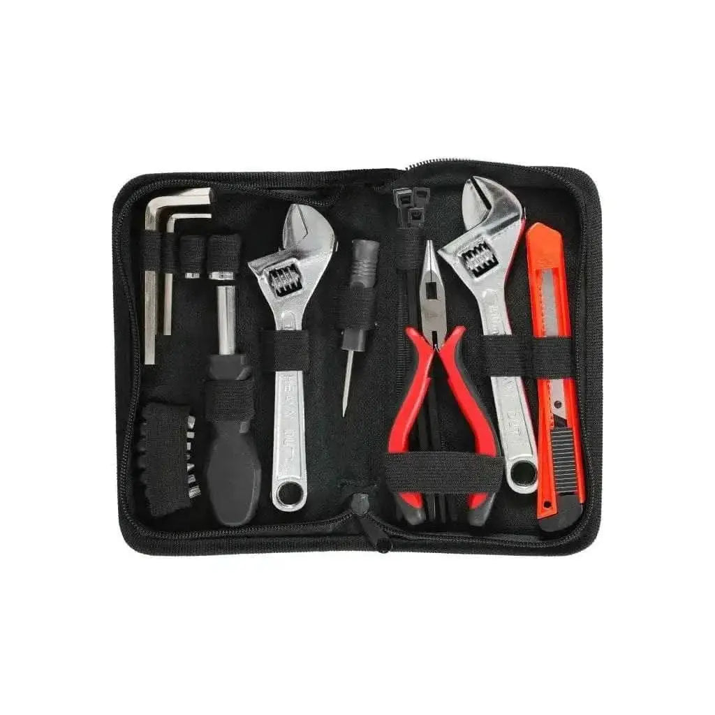 Diver Tool Kit with essential tools in zipped case.