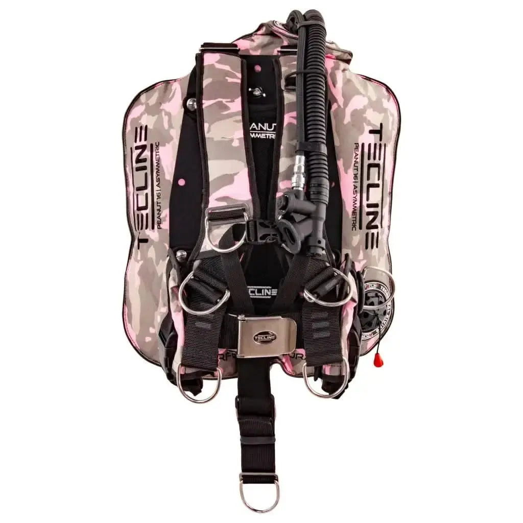 Tecline Komfort-Set Lady Pink Camo: Peanut 16 - Tauchwerkstatt.eu