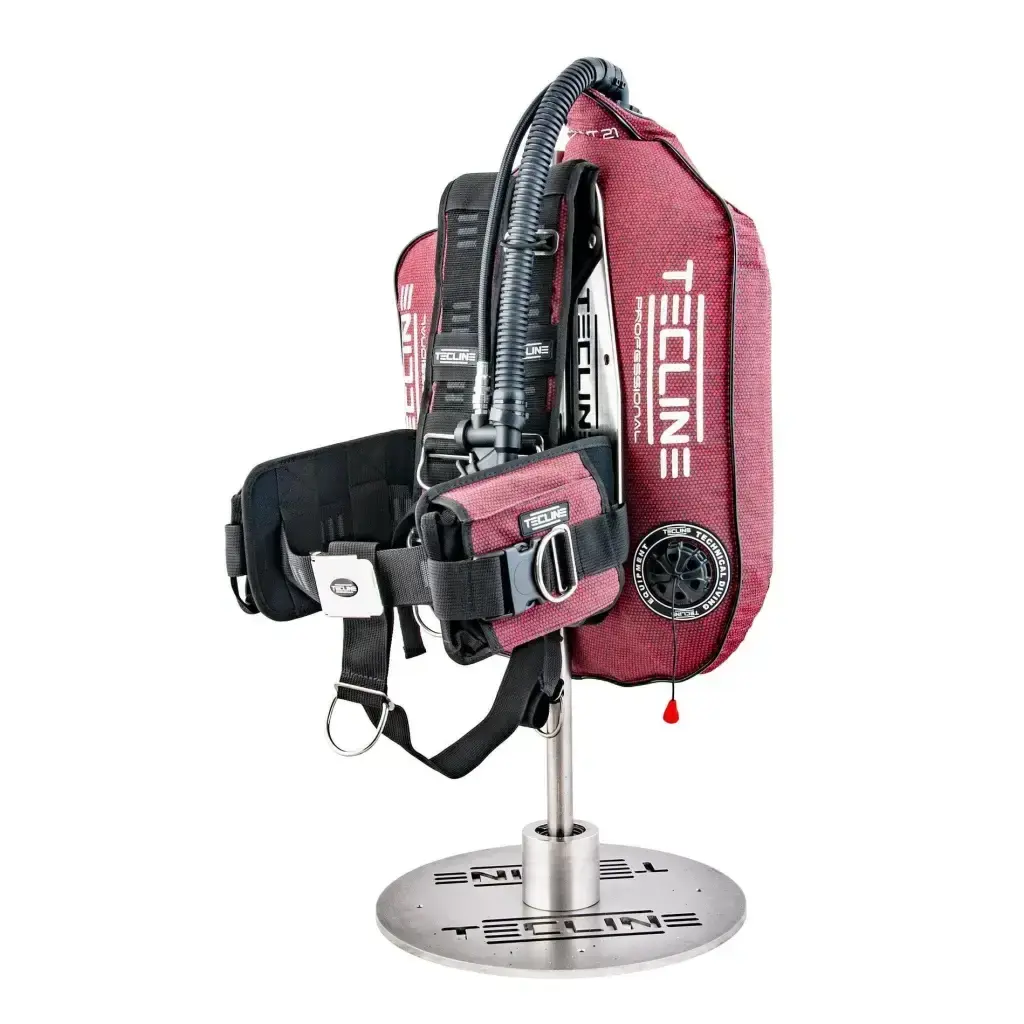 Tecline Komfort-Set Professional Rot: Peanut 16 - Tauchwerkstatt.eu