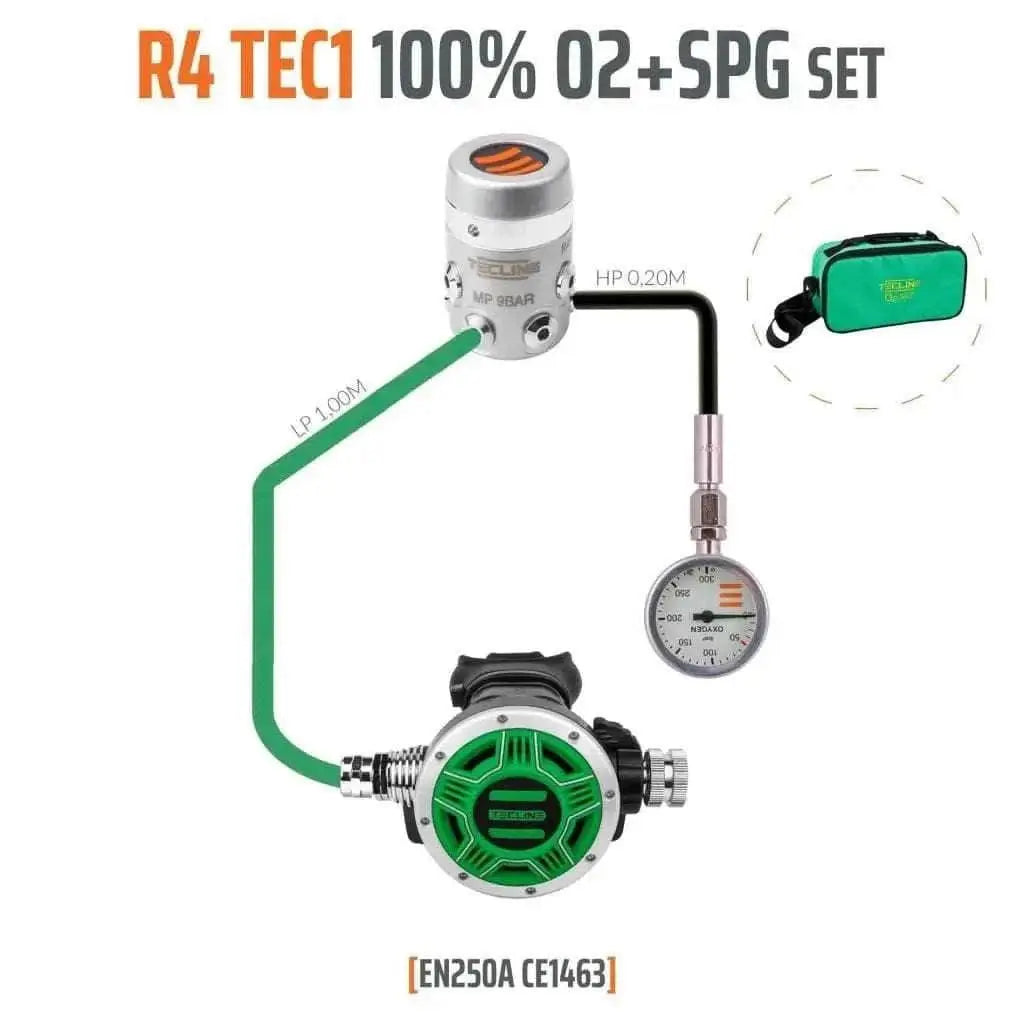 Tecline R4 TEC1 O2 Stage - Tauchwerkstatt.eu