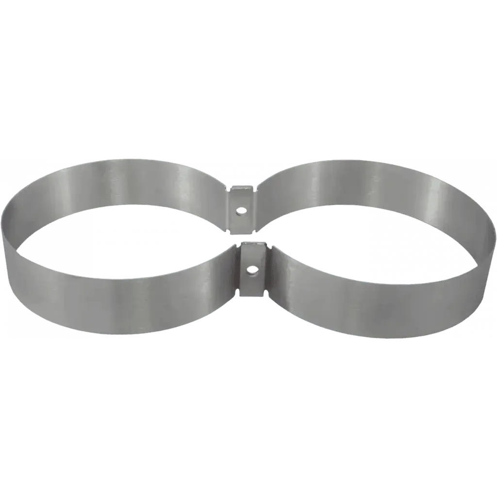 v4tec Tankbands 171 mm SMALL (45 mm) Stainless Steel
