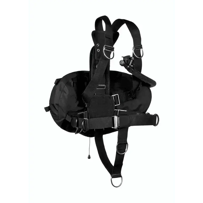 xDeep Stealth 2.0 Classic Sidemount Komplettset for streamlined diving.