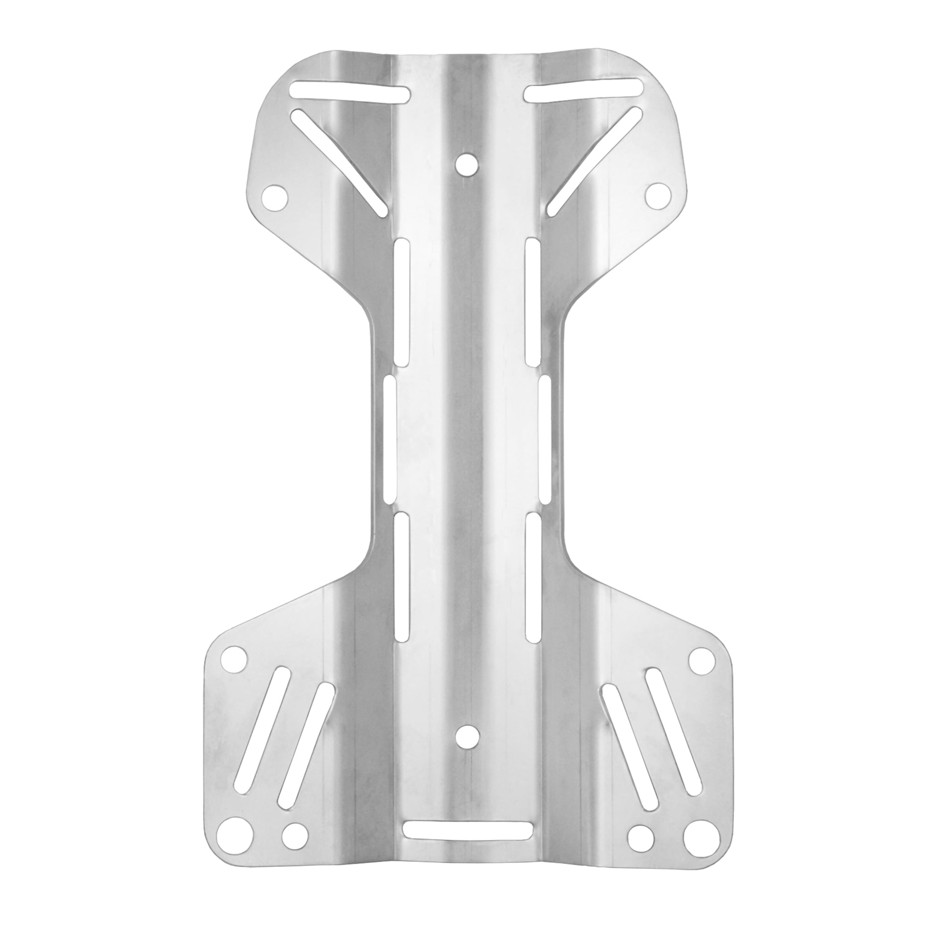 Tecline Edelstahl-Backplate (3 mm) in H-Form