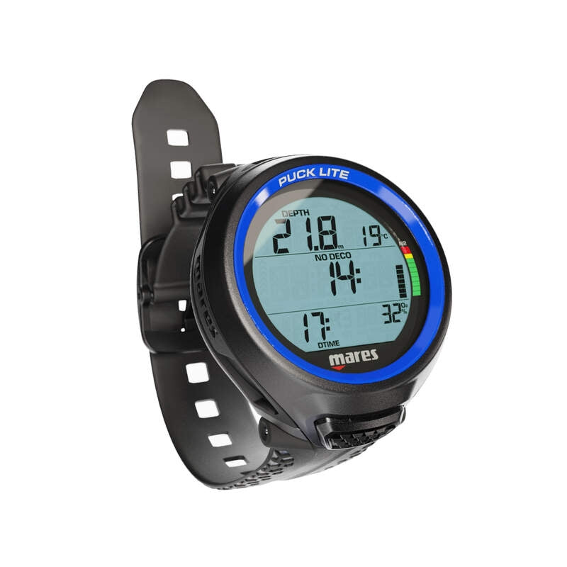 Mares Puck Lite Tauchcomputer Blau