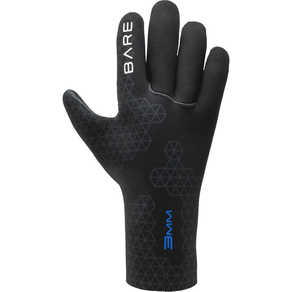 3mm S-Flex Glove Black - 2XL