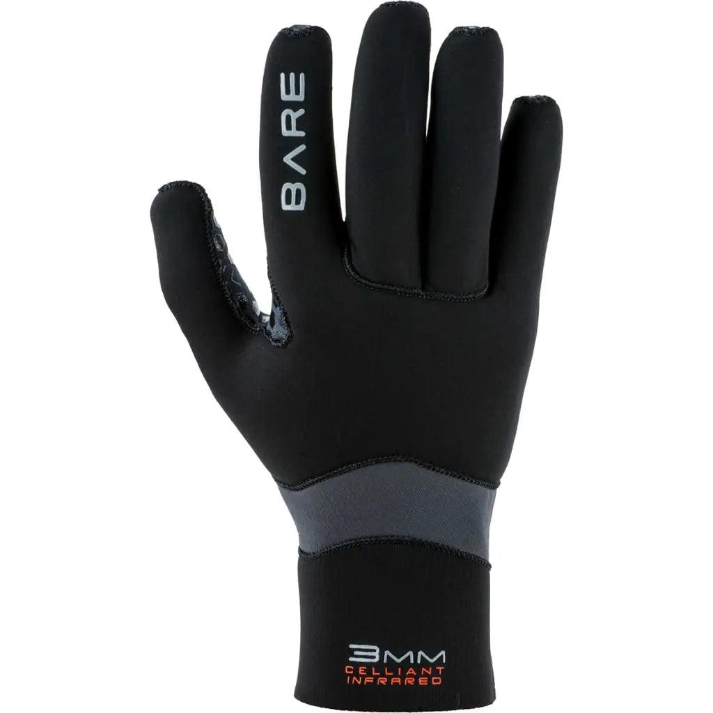 3mm Ultrawarmth Glove Black - XS