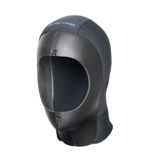 7mm Tech Dry Hood w/Zipper Black - XS