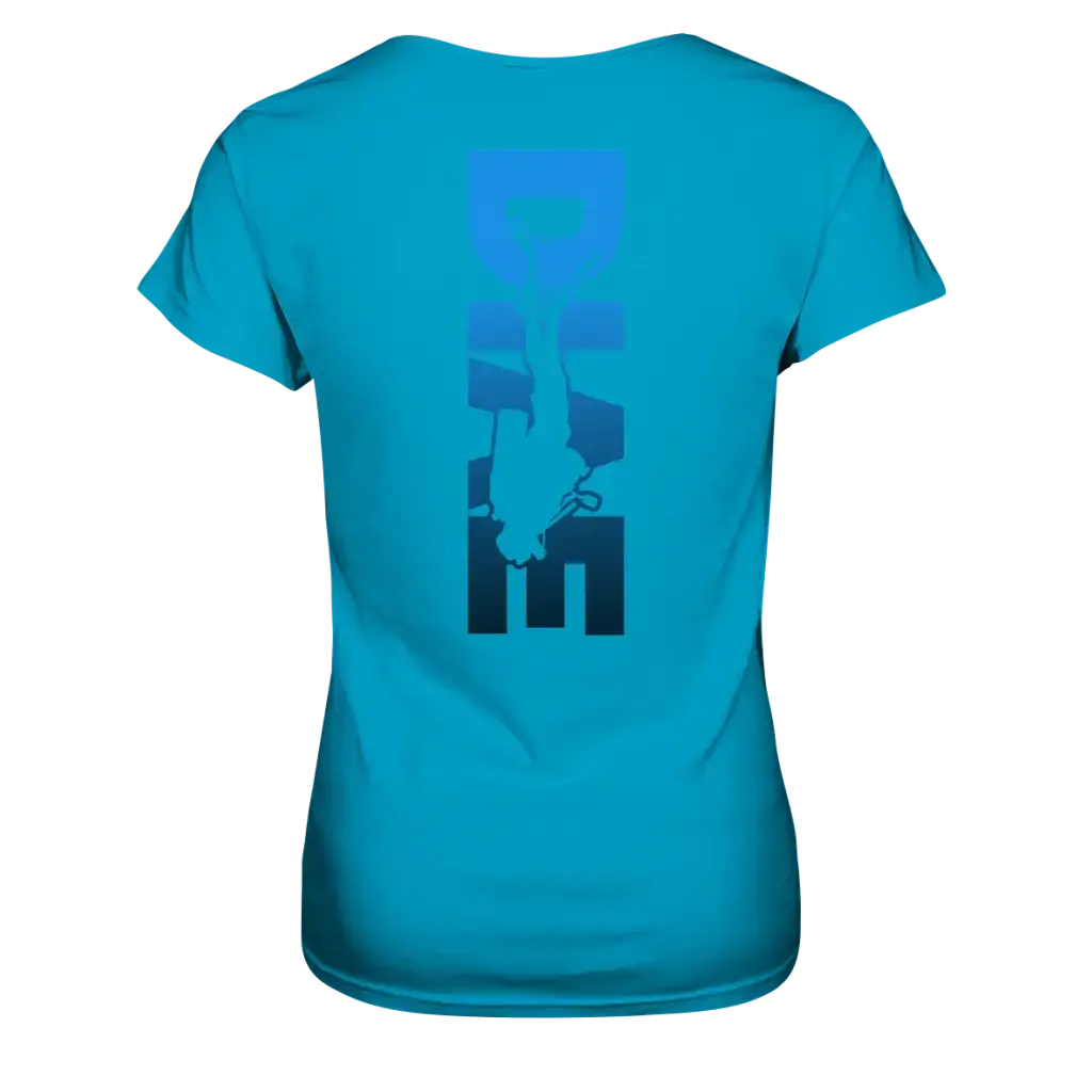 Dive Down Logo auf der Rückseite - Ladies Premium Shirt