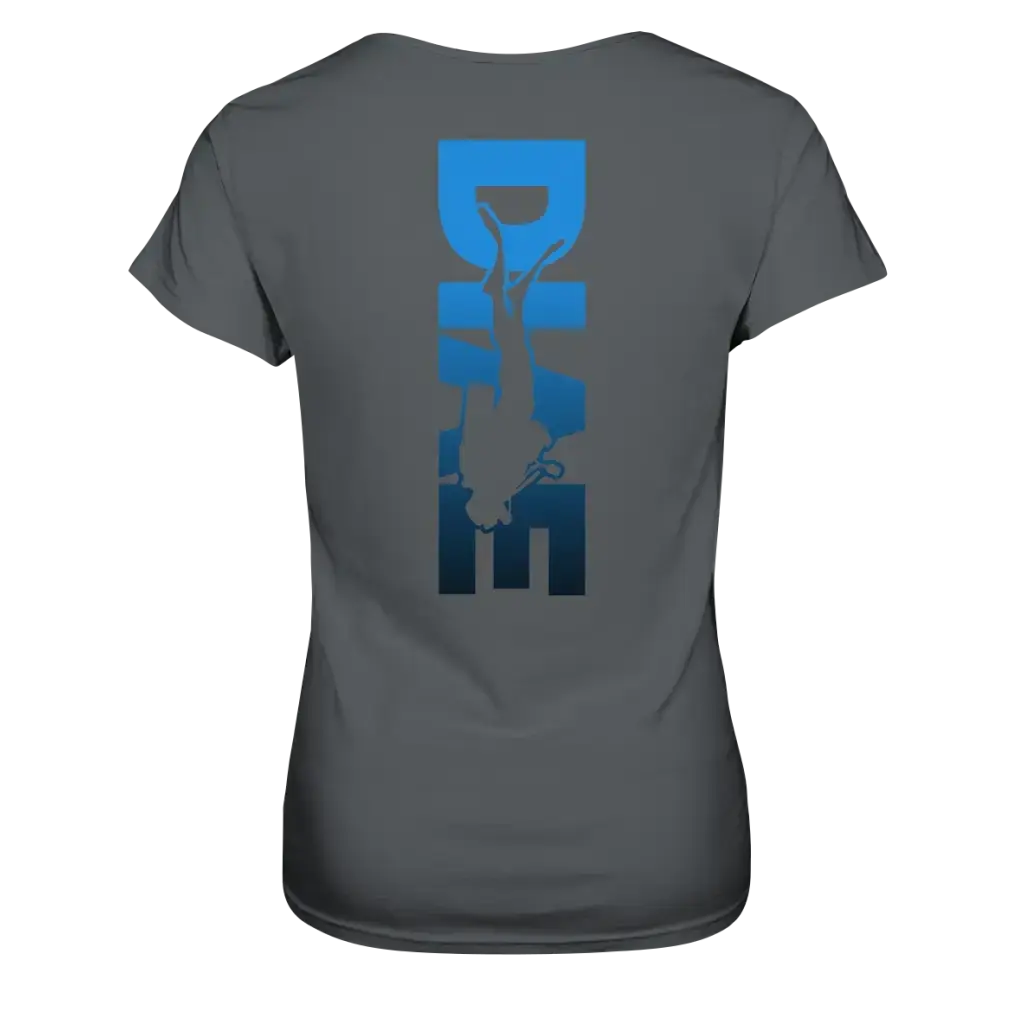 Dive Down Logo auf der Rückseite - Ladies Premium Shirt