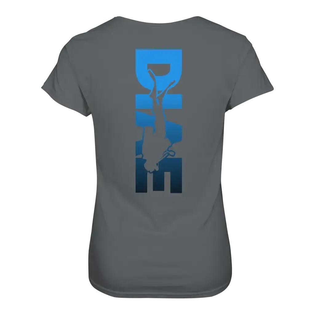 Dive Down Logo auf der Rückseite - Ladies Premium Shirt