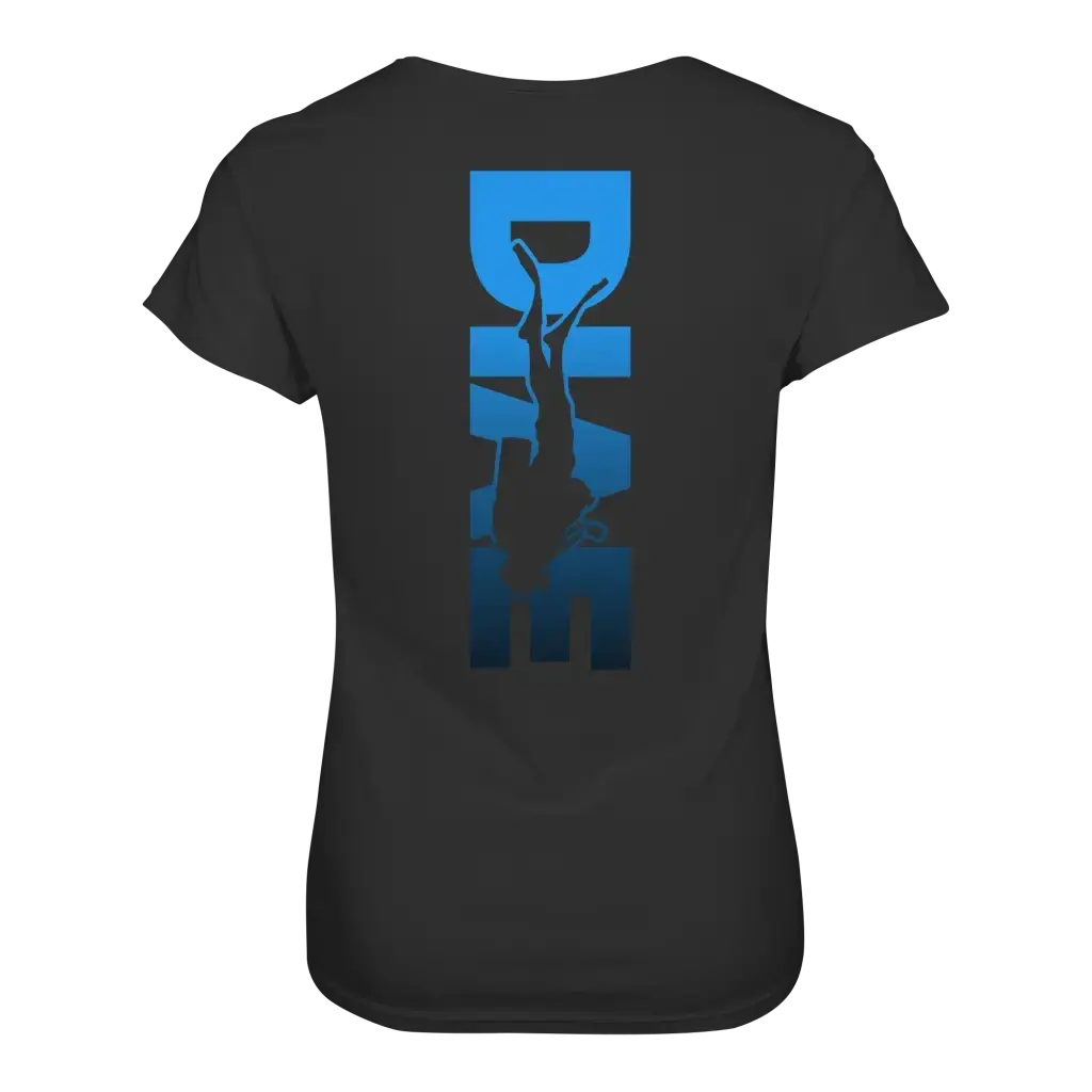 Dive Down Logo auf der Rückseite - Ladies Premium Shirt