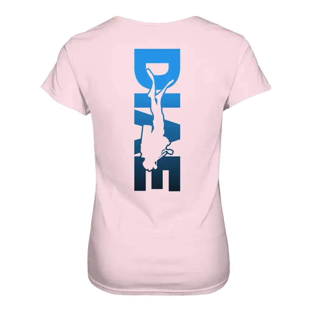 Dive Down Logo auf der Rückseite - Ladies Premium Shirt