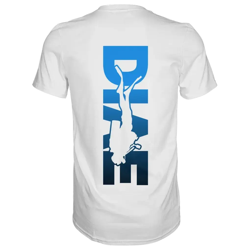 Dive Down Logo auf der Rückseite - Premium Shirt