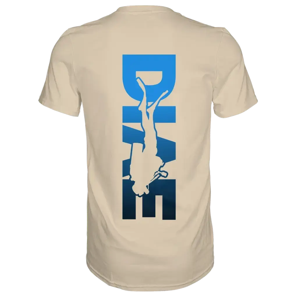 Dive Down Logo auf der Rückseite - Premium Shirt