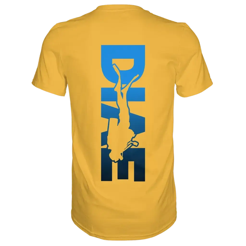 Dive Down Logo auf der Rückseite - Premium Shirt
