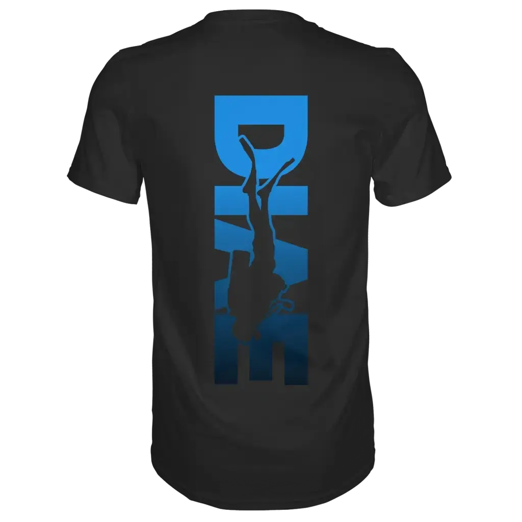 Dive Down Logo auf der Rückseite - Premium Shirt