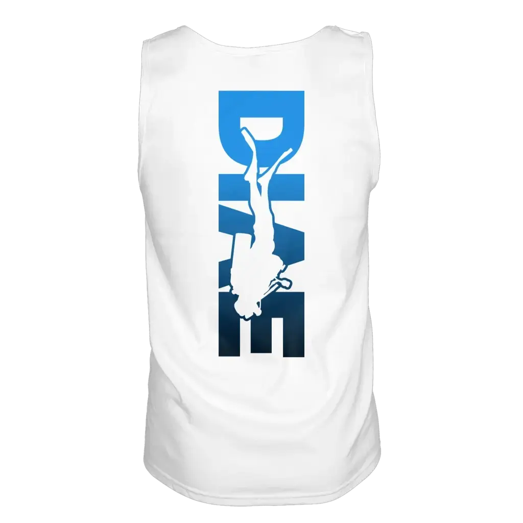Dive Down Logo auf der Rückseite - Relaxed Tank Top