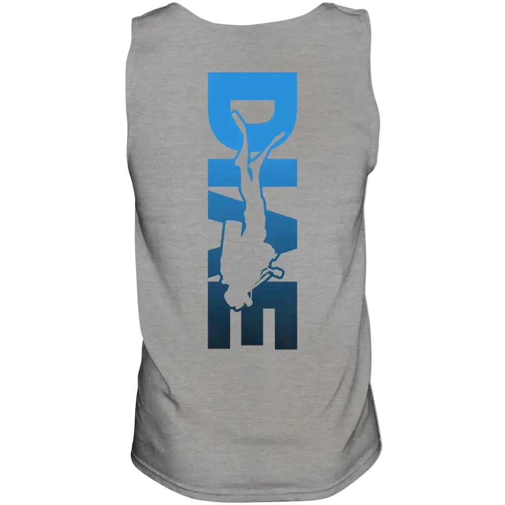 Dive Down Logo auf der Rückseite - Relaxed Tank Top