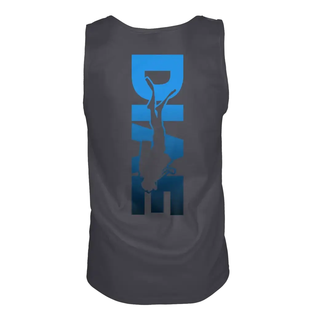 Dive Down Logo auf der Rückseite - Tank-Top - Tank-Tops