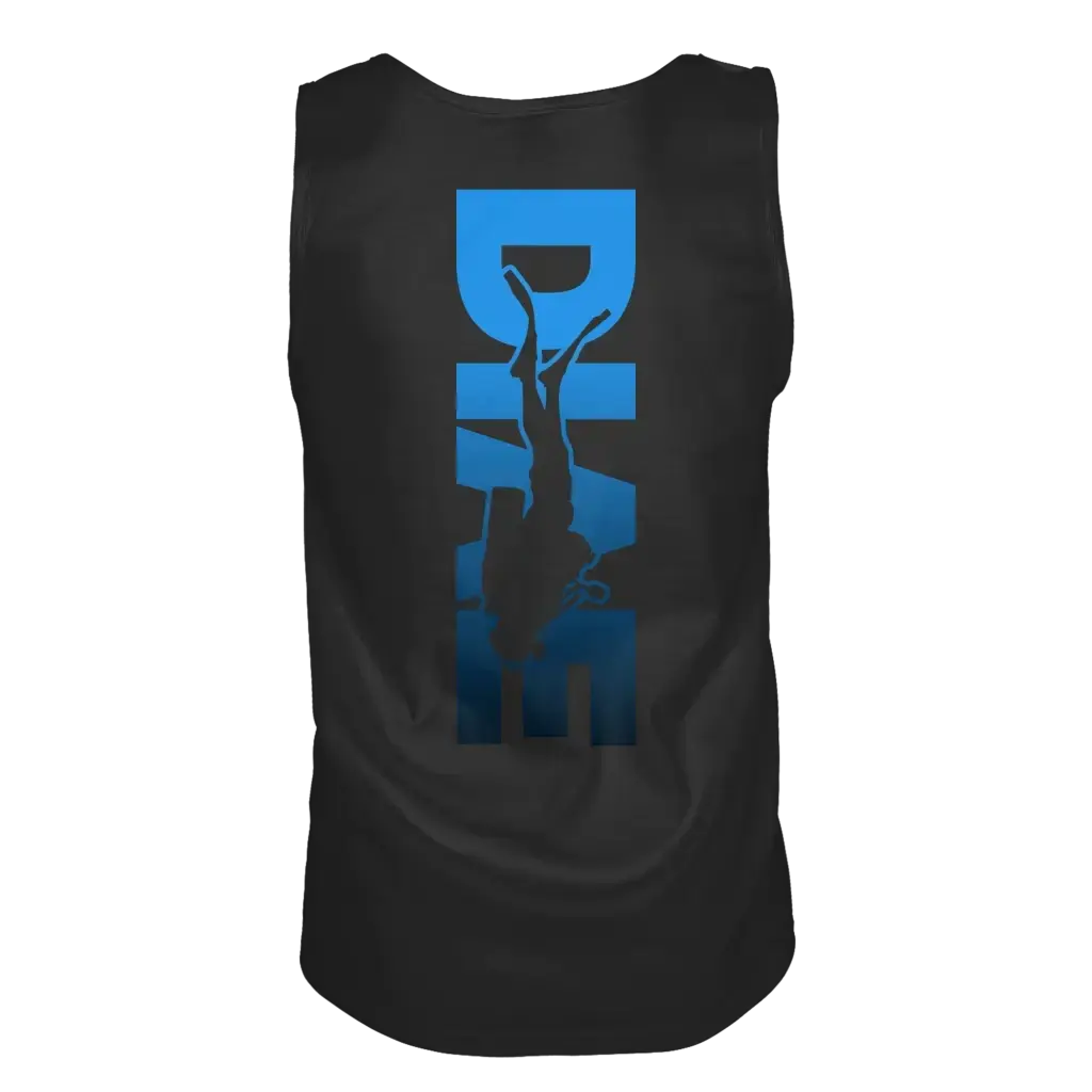 Dive Down Logo auf der Rückseite - Tank-Top - Tank-Tops