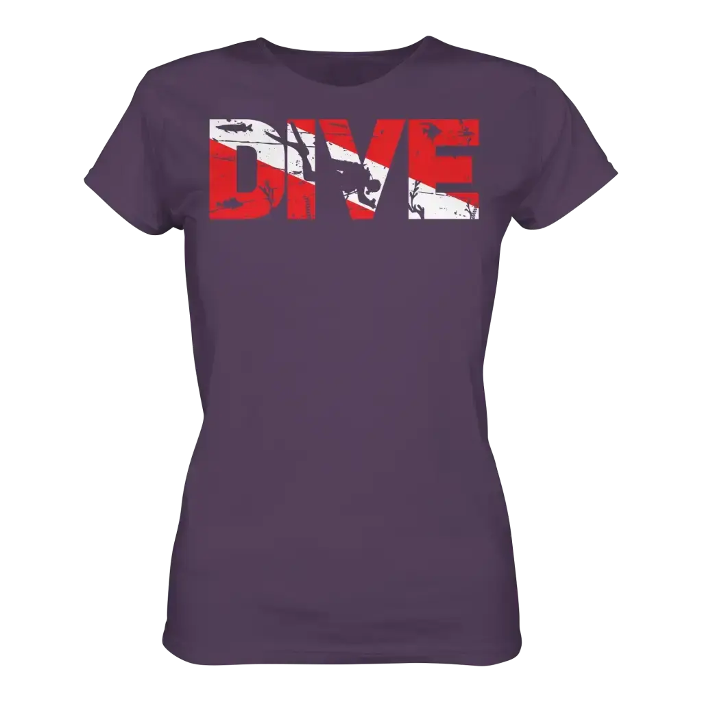 Dive Flag - Ladies Premium Shirt - Lady-Shirts