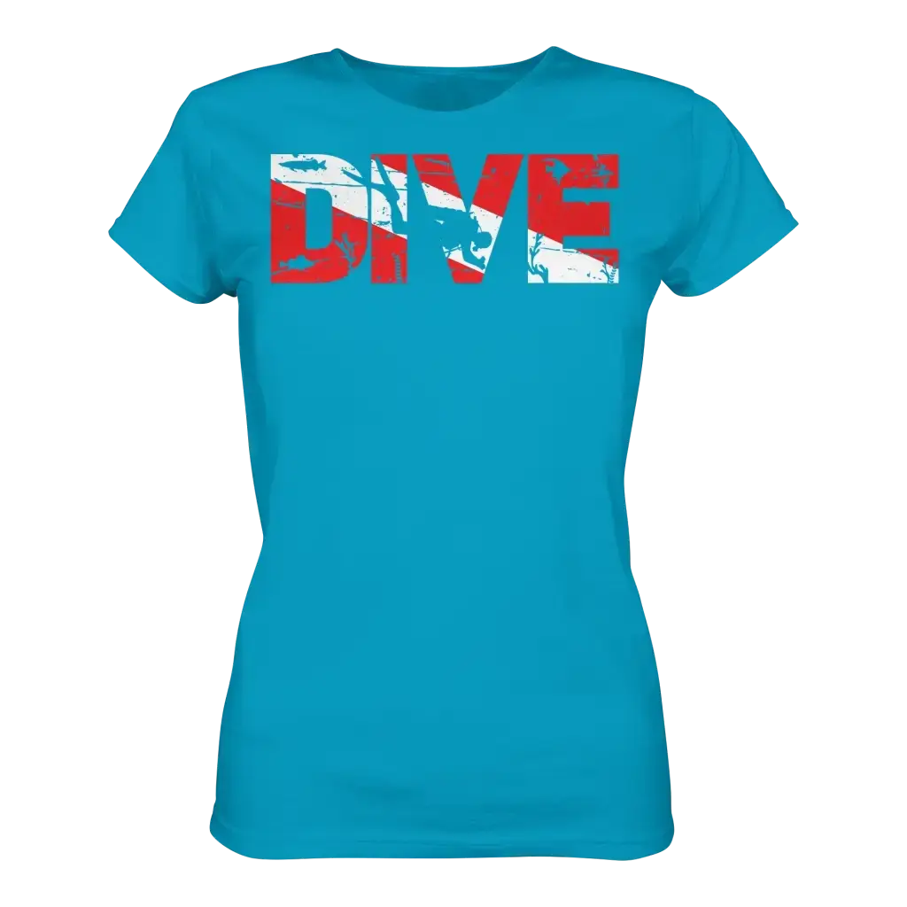 Dive Flag - Ladies Premium Shirt - Lady-Shirts