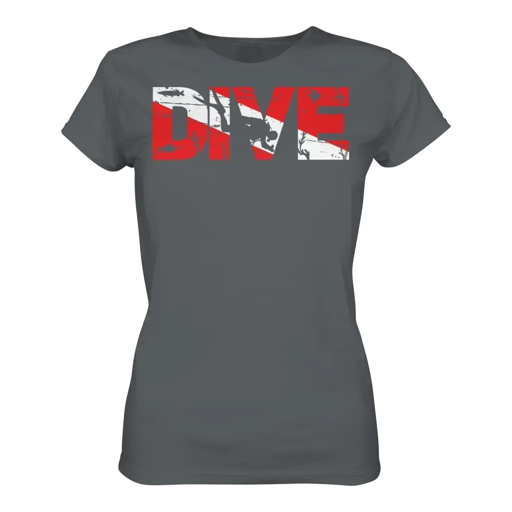 Dive Flag - Ladies Premium Shirt - Lady-Shirts