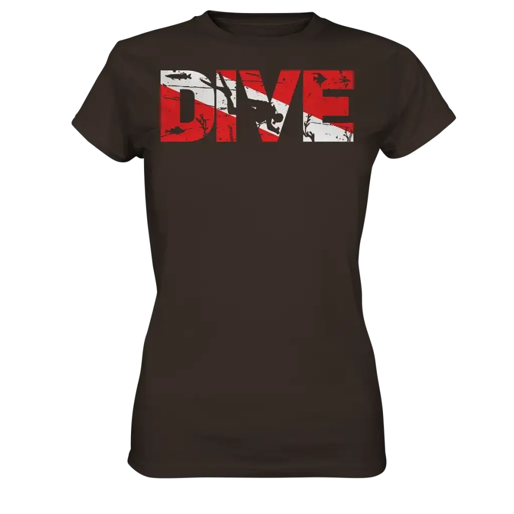 Dive Flag - Ladies Premium Shirt - Lady-Shirts