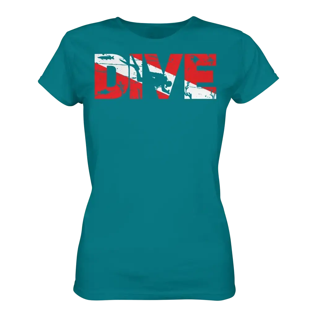 Dive Flag - Ladies Premium Shirt - Lady-Shirts